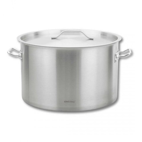 GARNEK GASTRONOMICZNY Z POKRYWĄ STALOWĄ Ø40cm 32L KINGHOFF KH-2026 Kinghoff