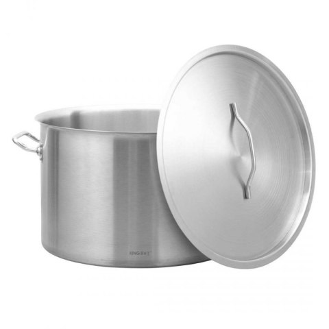 GARNEK GASTRONOMICZNY Z POKRYWĄ STALOWĄ Ø45cm 44L KINGHOFF KH-2027 Kinghoff