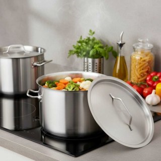 GARNEK GASTRONOMICZNY Z POKRYWĄ STALOWĄ Ø55cm 83L KINGHOFF KH-2029 Kinghoff