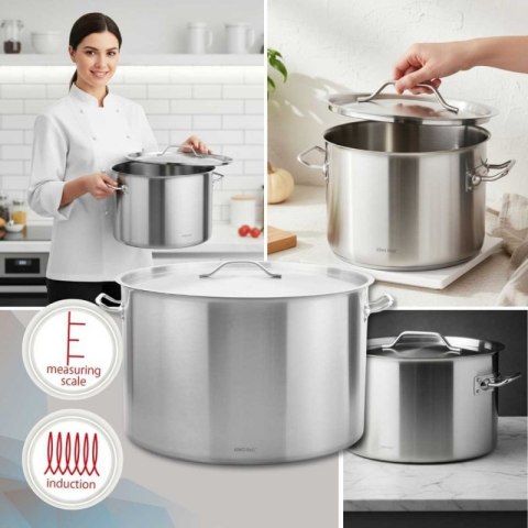 GARNEK GASTRONOMICZNY Z POKRYWĄ STALOWĄ Ø55cm 83L KINGHOFF KH-2029 Kinghoff