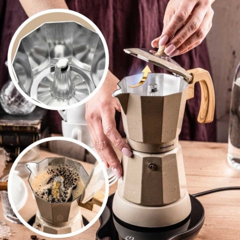 KAWIARKA ELEKTRYCZNA ESPRESSO 300ml KLAUSBERG KB-7999 500W Klausberg