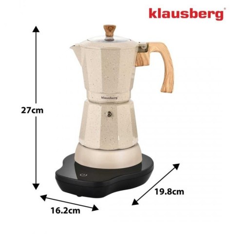 KAWIARKA ELEKTRYCZNA ESPRESSO 300ml KLAUSBERG KB-7999 500W Klausberg