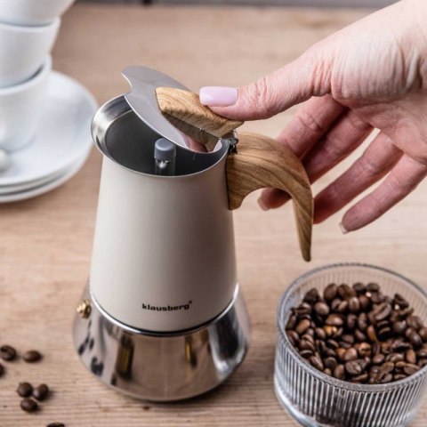 KAWIARKA ZAPARZACZ DO KAWY 200ml KLAUSBERG KB-7994 INDUKCJA Klausberg
