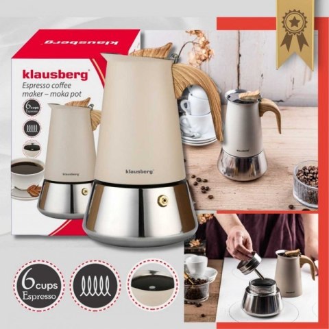 KAWIARKA ZAPARZACZ DO KAWY 300ml KLAUSBERG KB-7995 INDUKCJA Klausberg