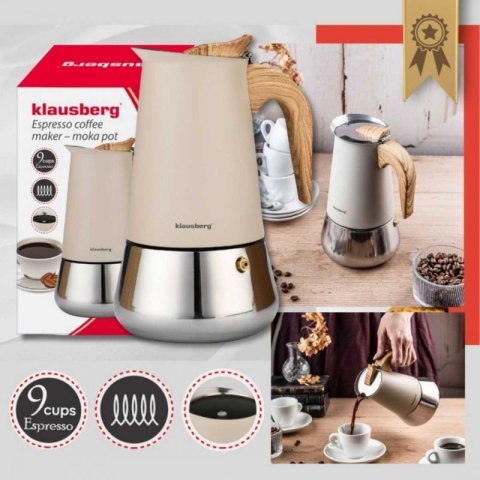 KAWIARKA ZAPARZACZ DO KAWY 450ml KLAUSBERG KB-7996 INDUKCJA Klausberg
