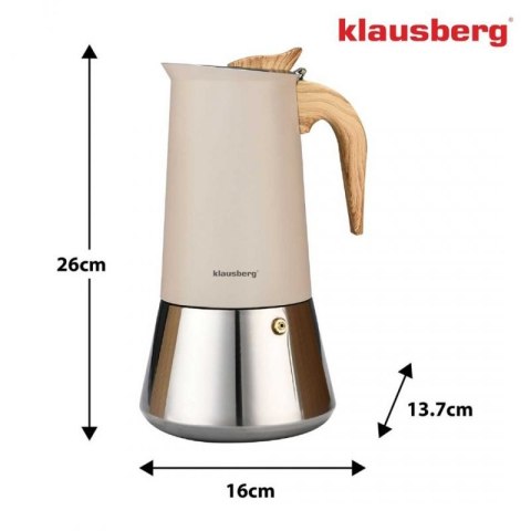 KAWIARKA ZAPARZACZ DO KAWY 600ml KLAUSBERG KB-7997 INDUKCJA Klausberg