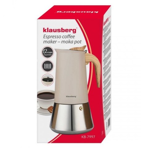 KAWIARKA ZAPARZACZ DO KAWY 600ml KLAUSBERG KB-7997 INDUKCJA Klausberg