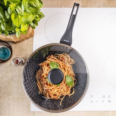 PATELNIA MARMURKOWA GŁĘBOKA WOK 28cm Z POKRYWĄ KLAUSBERG 28cm KB-7990 Klausberg