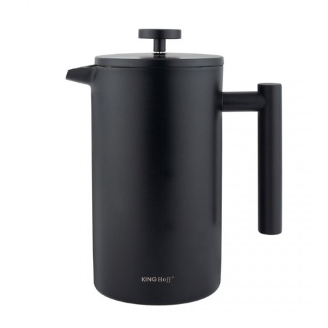 STALOWY ZAPARZACZ TŁOKOWY DO KAWY HERBATY 1L KINGHOFF KH-1996 Kinghoff