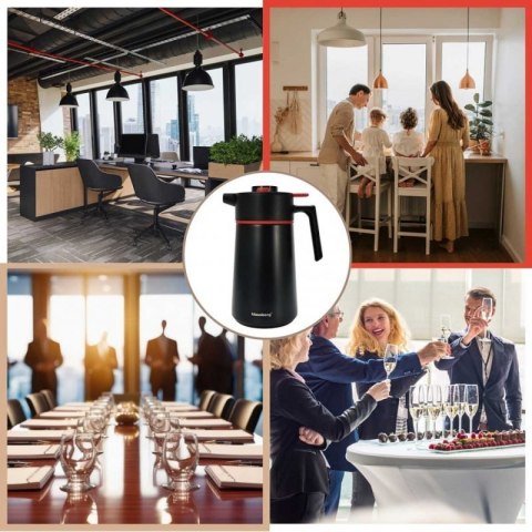 TERMOS DZBANEK KONFERENCYJNY NA KAWĘ HERBATĘ 2,5L KLAUSBERG KB-9013 Klausberg