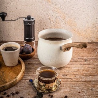 TYGIELEK MARMURKOWY DO KAWY PO TURECKU 1,8L KINGHOFF KH-1982 INDUKCJA Kinghoff