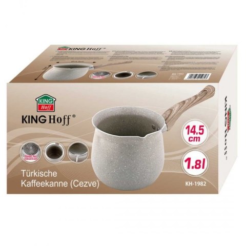 TYGIELEK MARMURKOWY DO KAWY PO TURECKU 1,8L KINGHOFF KH-1982 INDUKCJA Kinghoff