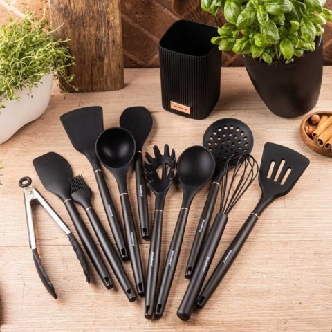 ZESTAW 12 SILIKONOWYCH PRZYBORÓW KUCHENNYCH W STOJAKU KLAUSBERG KB-9011 Klausberg