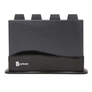 ZESTAW 4 DESEK KUCHENNYCH W STOJAKU 3476 Brunbeste