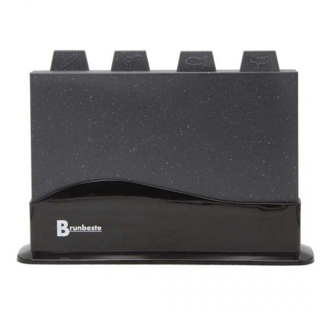 ZESTAW 4 DESEK KUCHENNYCH W STOJAKU 3476 Brunbeste