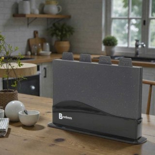 ZESTAW 4 DESEK KUCHENNYCH W STOJAKU 3476 Brunbeste