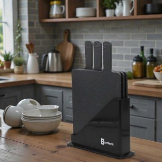 ZESTAW 4 DESEK KUCHENNYCH W STOJAKU 3477 Brunbeste