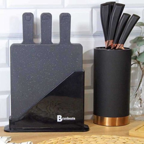 ZESTAW 4 DESEK KUCHENNYCH W STOJAKU 3477 Brunbeste