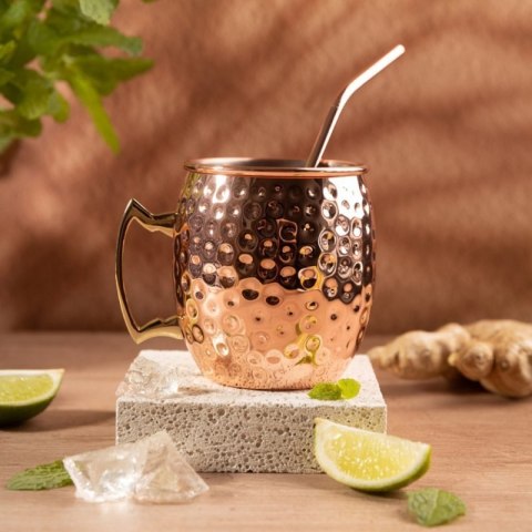 ZESTAW STALOWYCH KUBKÓW 500ml DO DRINKÓW MOSCOW MULE KINGHOFF KH-2000 Kinghoff