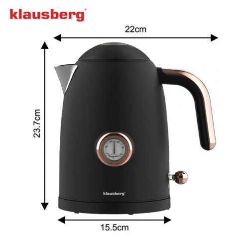 CZAJNIK ELEKTRYCZNY 1,7L Z TERMOMETREM KLAUSBERG KB-9019 Klausberg