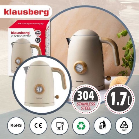 CZAJNIK ELEKTRYCZNY 1,7L Z TERMOMETREM KLAUSBERG KB-9020 Klausberg