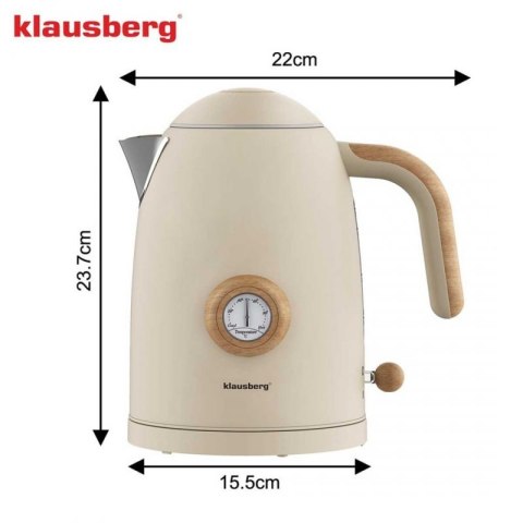 CZAJNIK ELEKTRYCZNY 1,7L Z TERMOMETREM KLAUSBERG KB-9020 Klausberg