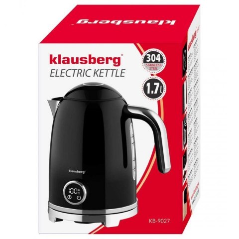 CZAJNIK ELEKTRYCZNY 1,7L Z TERMOMETREM LED KLAUSBERG KB-9027 RETRO Klausberg