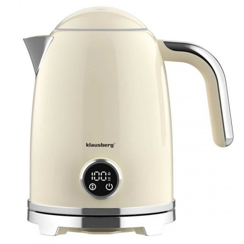 CZAJNIK ELEKTRYCZNY 1,7L Z TERMOMETREM LED KLAUSBERG KB-9028 RETRO Klausberg