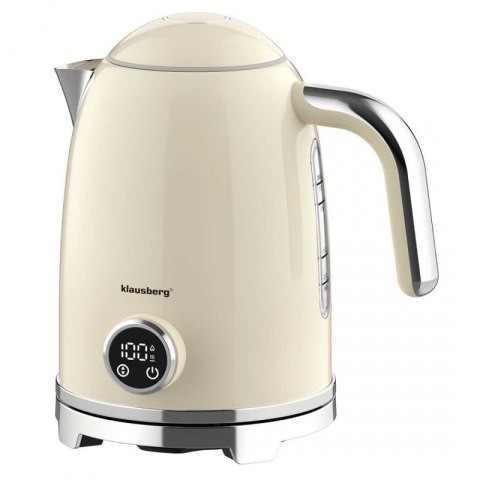CZAJNIK ELEKTRYCZNY 1,7L Z TERMOMETREM LED KLAUSBERG KB-9028 RETRO Klausberg