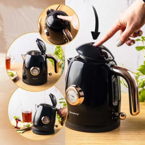 CZAJNIK ELEKTRYCZNY 1L Z TERMOMETREM KLAUSBERG KB-9017 Klausberg