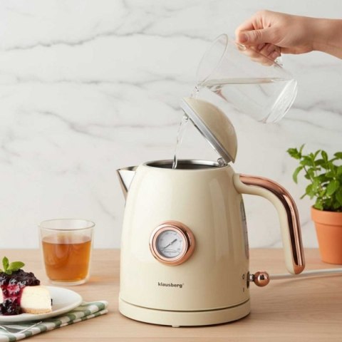 CZAJNIK ELEKTRYCZNY 1L Z TERMOMETREM KLAUSBERG KB-9018 Klausberg
