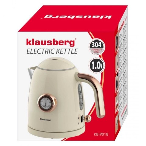 CZAJNIK ELEKTRYCZNY 1L Z TERMOMETREM KLAUSBERG KB-9018 Klausberg