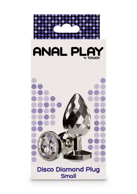 Korek Analny Z Kryształkiem Disco Diamond Plug Small NS Novelties NS Novelties