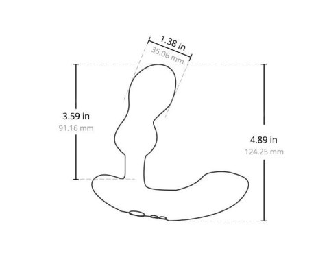 Masażer Prostaty Sterowany Aplikacją Edge 2 Lovense Lovense