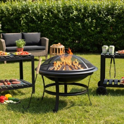 PALENISKO OGRODOWE 54cm Z POKRYWĄ KINGHOFF KH-2030 Kinghoff