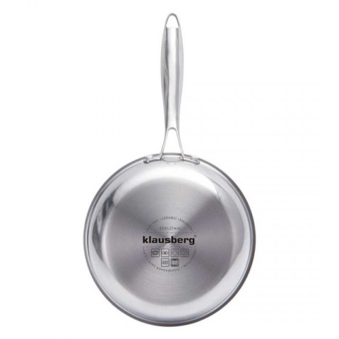 PATELNIA STALOWA 20cm Z POWŁOKĄ PLASTER MIODU KLAUSEBRG KB-9021 Klausberg