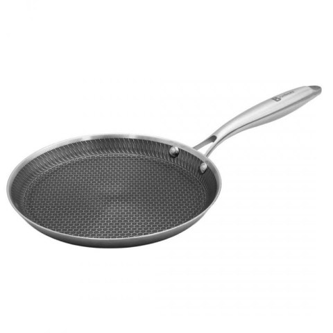 PATELNIA STALOWA DO NALEŚNIKÓW 24cm Z POWŁOKĄ PLASTER MIODU 5546 Brunbeste