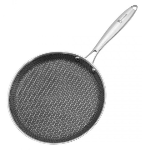 PATELNIA STALOWA DO NALEŚNIKÓW 24cm Z POWŁOKĄ PLASTER MIODU 5546 Brunbeste