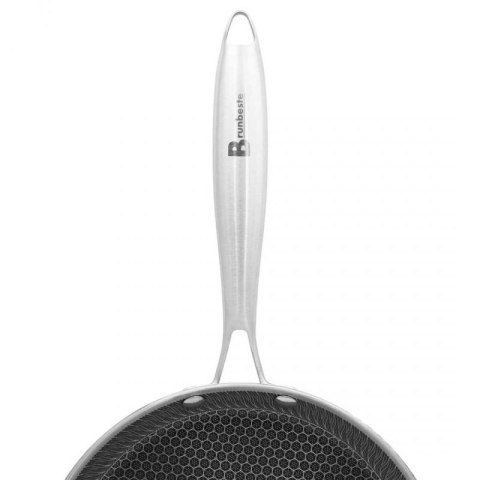 PATELNIA STALOWA DO NALEŚNIKÓW 24cm Z POWŁOKĄ PLASTER MIODU 5546 Brunbeste