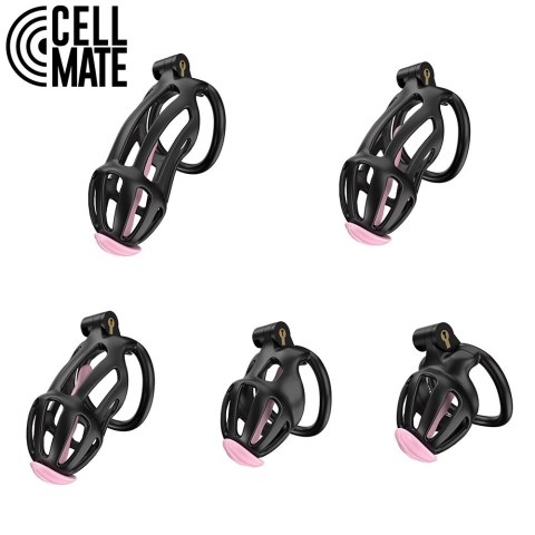 Pas cnoty Centurion Chastity Cage Black Size 4 CELLMATE CELLMATE