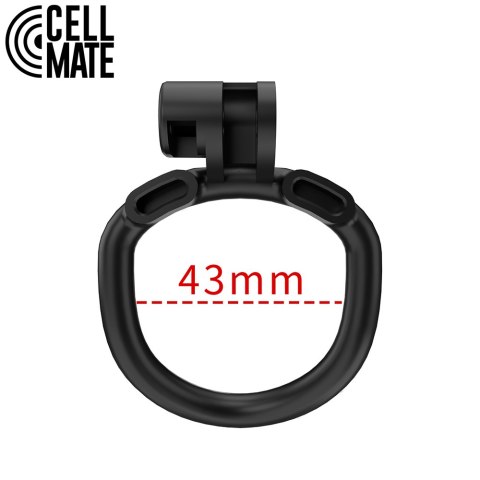 Pas cnoty Centurion Chastity Cage Black Size 4 CELLMATE CELLMATE