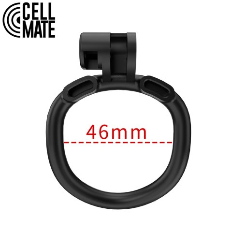 Pas cnoty Centurion Chastity Cage Black Size 4 CELLMATE CELLMATE