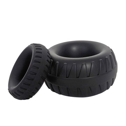 Pierścień erekcyjny Tractor Liquid Silicone Cock Ring Black M Brutus Brutus