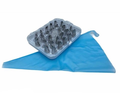 RĘKAW CUKIERNICZY DO DEKORACJI CIAST TYLKI 26szt. 1580 Brunbeste