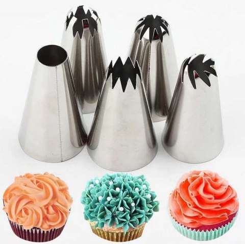 RĘKAW CUKIERNICZY DO DEKORACJI CIAST TYLKI 26szt. 1580 Brunbeste