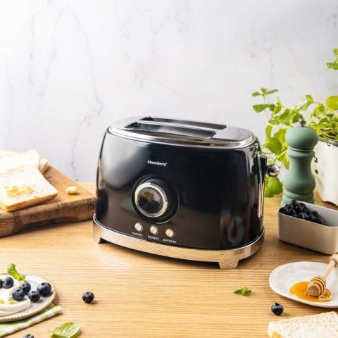TOSTER OPIEKACZ NA 2 KROMKI WYŚWIETLACZ LED KLAUSBERG KB-9025 RETRO Klausberg