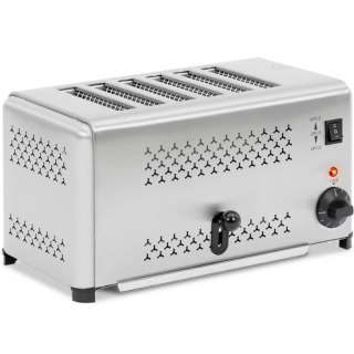 Toster opiekacz kanapkowy do chleba na 6 grzanek 2500 W Royal catering