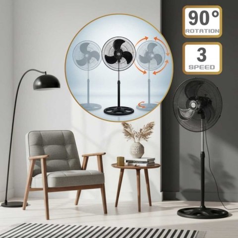 WENTYLATOR WIATRAK PODŁOGOWY BIURKOWY ŚCIENNY 3w1 KLAUSBERG KB-9042 Klausberg