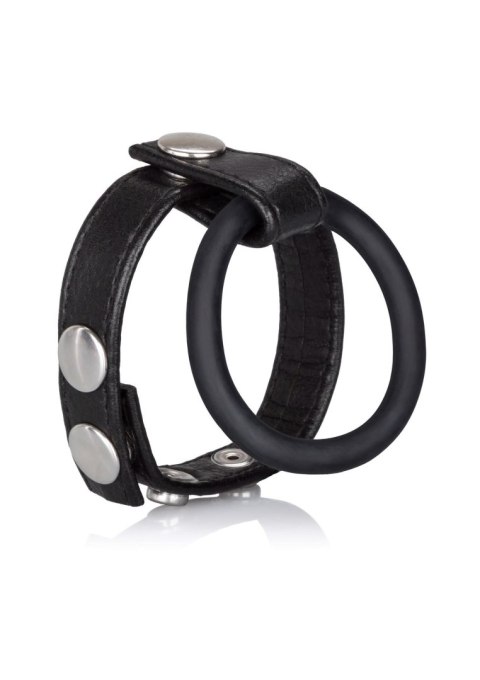 Medium Leather Ball Spreader Black CalExotics