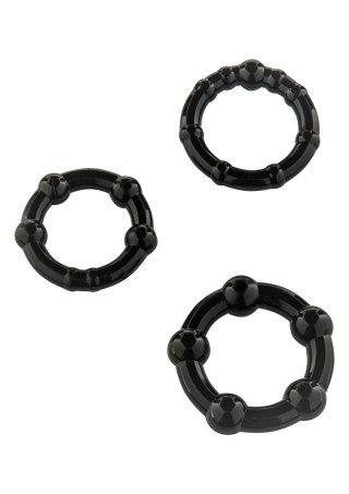 Stay Hard - Three Rings Black Scala Selection